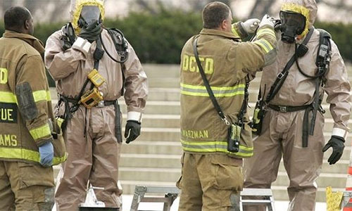 investigan sustancias peligrosas en base militar Evacuado un edificio de los Marines en Virginia por un sobre